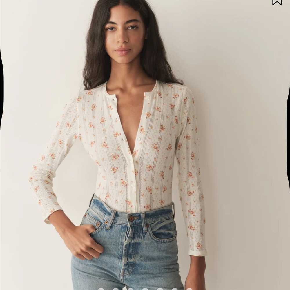 NWT Doen Amelie Tee in French Marigold